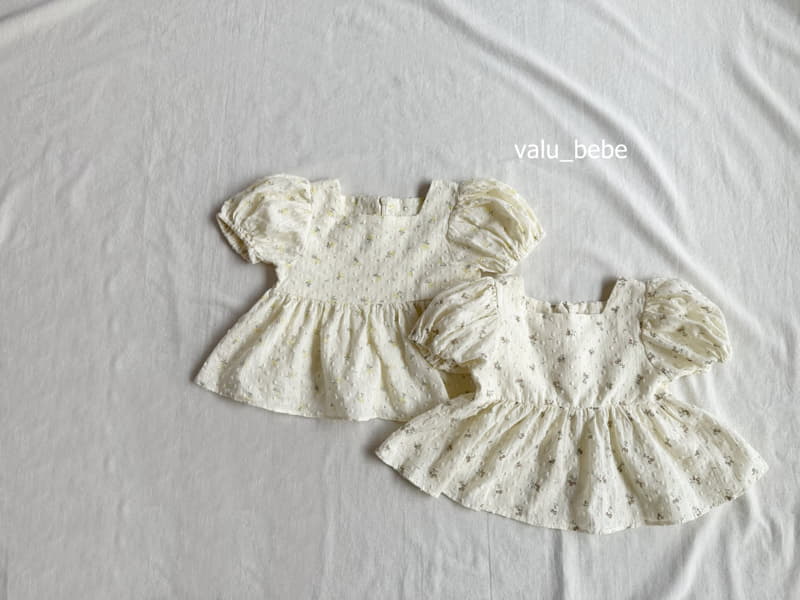 Valu Bebe - Korean Baby Fashion - #babywear - Flower Puff Blouse - 11