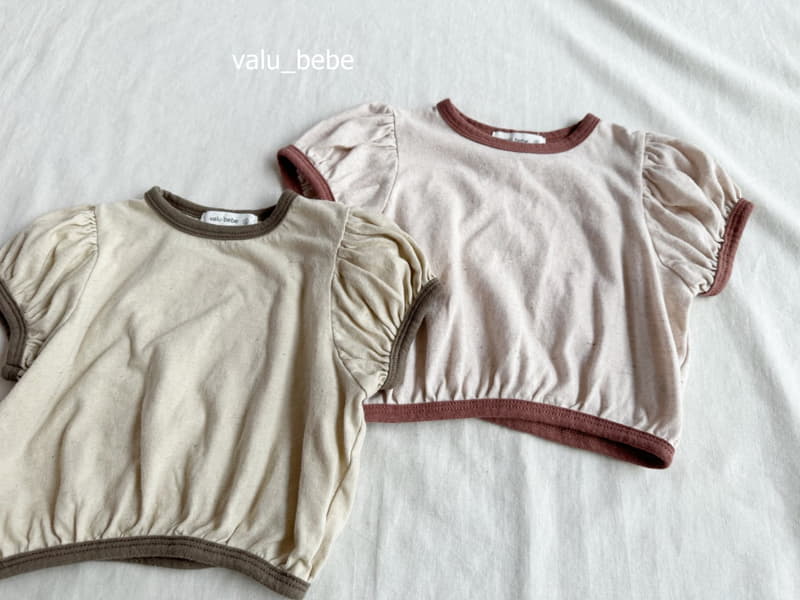 Valu Bebe - Korean Baby Fashion - #onlinebabyshop - Puff Shirring Tee - 9