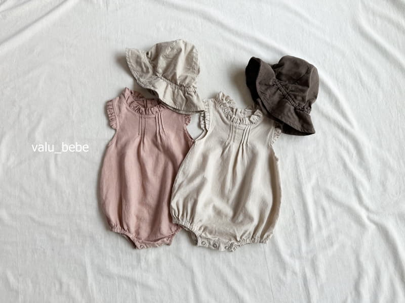 Valu Bebe - Korean Baby Fashion - #onlinebabyshop - Pintuck Frill Bodysuit - 7