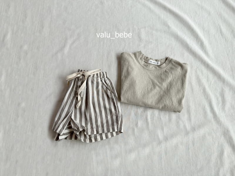 Valu Bebe - Korean Baby Fashion - #onlinebabyshop - Linen Sha Drop Tee - 2