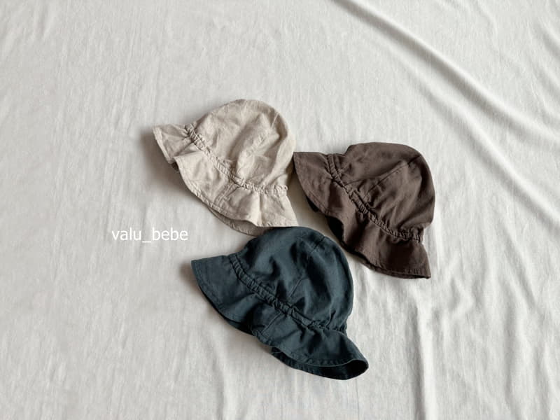 Valu Bebe - Korean Baby Fashion - #onlinebabyshop - Linen Bucket Hat