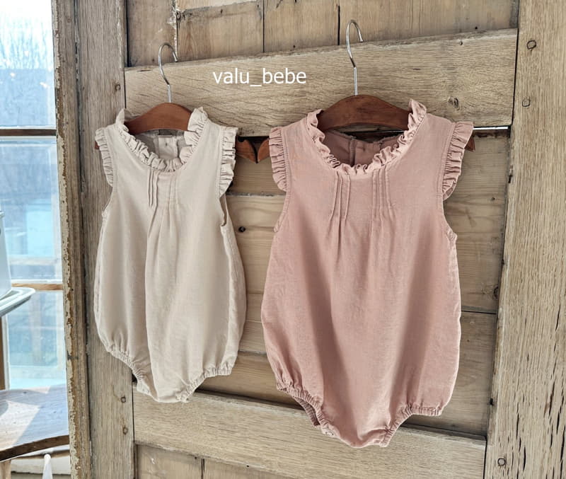 Valu Bebe - Korean Baby Fashion - #smilingbaby - Pintuck Frill Bodysuit - 8