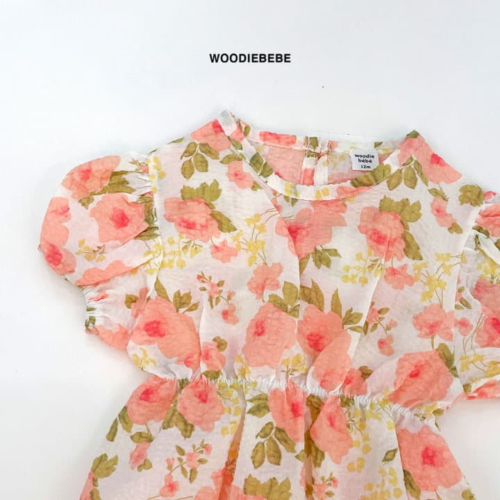 Woodie - Korean Baby Fashion - #babylifestyle - Blooming Bodysuit - 2