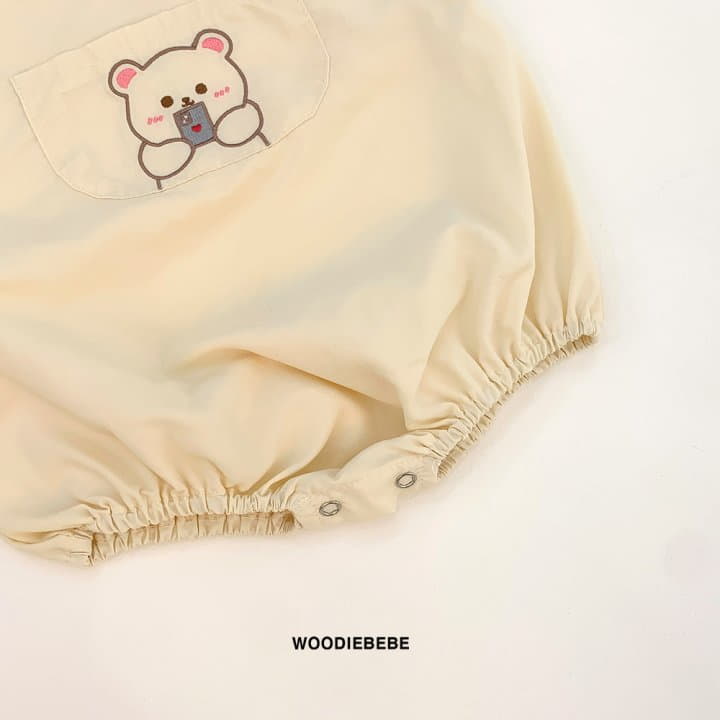 Woodie - Korean Baby Fashion - #babylifestyle - Celeb Bodysuit - 4