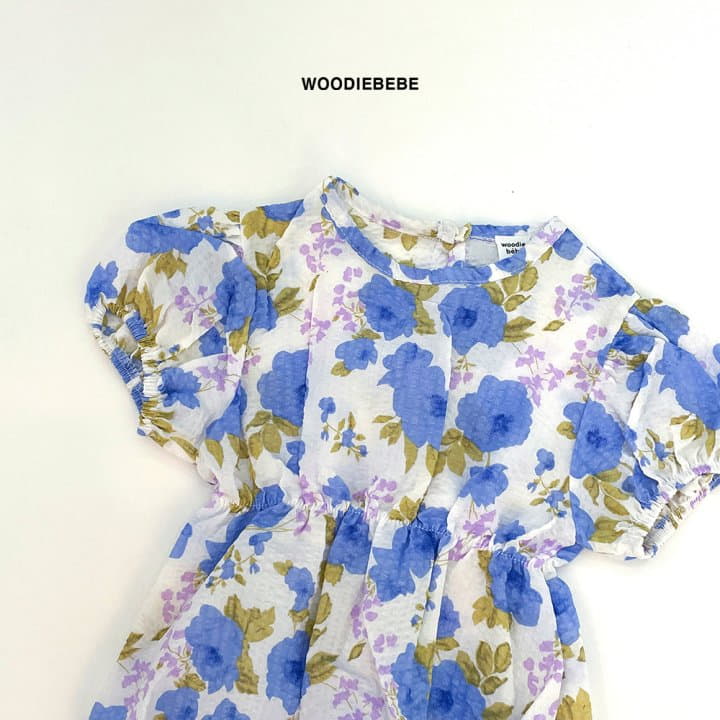 Woodie - Korean Baby Fashion - #babyoninstagram - Blooming Bodysuit - 4