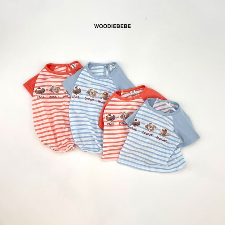 Woodie - Korean Baby Fashion - #babyoutfit - In Star Bodysuit - 4