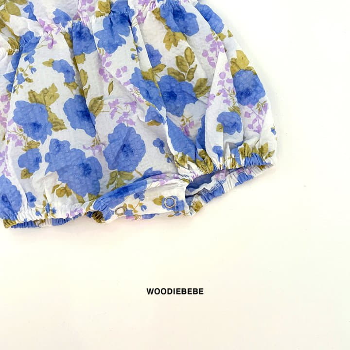 Woodie - Korean Baby Fashion - #babyoutfit - Blooming Bodysuit - 5