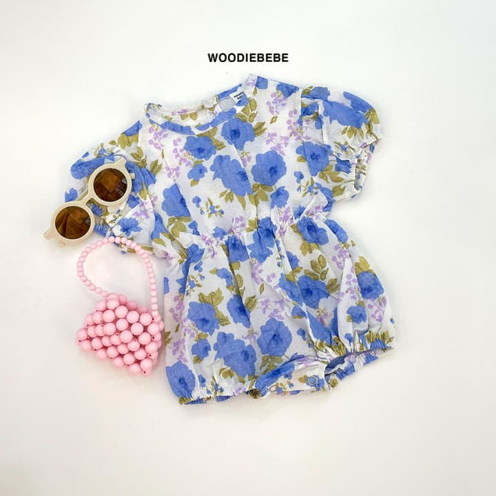 Woodie - Korean Baby Fashion - #babywear - Blooming Bodysuit - 7
