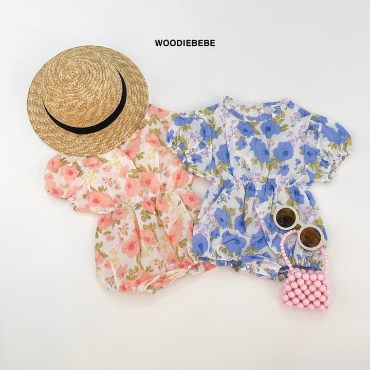 Woodie - Korean Baby Fashion - #onlinebabyboutique - Blooming Bodysuit - 8