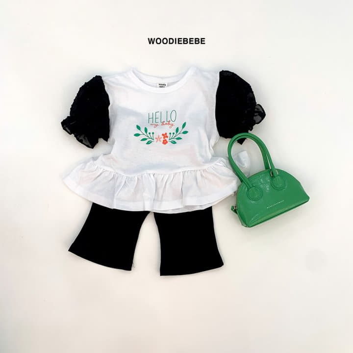 Woodie - Korean Children Fashion - #childofig - Daisy Puff Tee - 5
