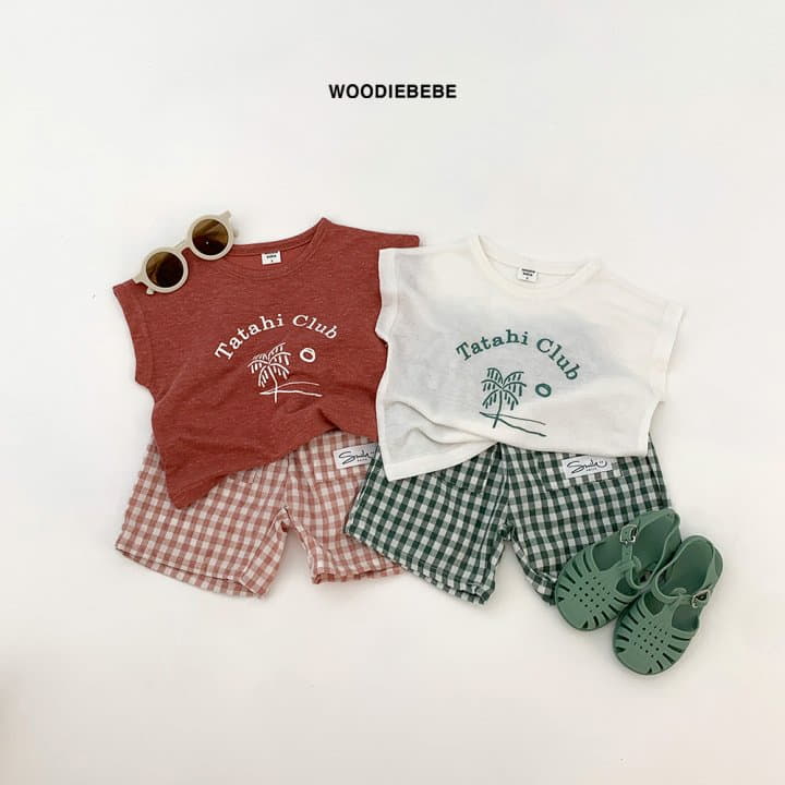 Woodie - Korean Children Fashion - #childofig - Mone Check Pants - 9
