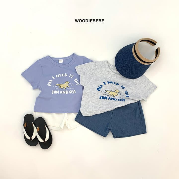 Woodie - Korean Children Fashion - #childrensboutique - Swimming Tee