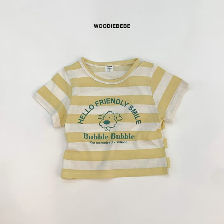 Woodie - Korean Children Fashion - #designkidswear - Bubble Tee - 3