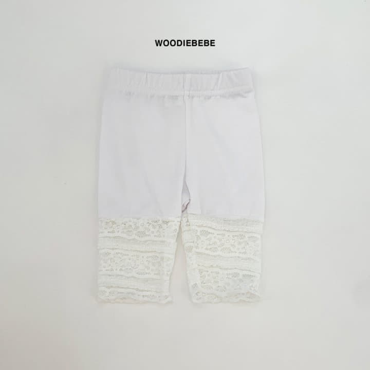 Woodie - Korean Children Fashion - #discoveringself - Lace Leggings - 4
