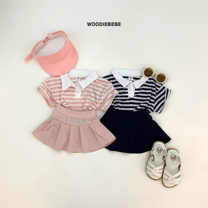 Woodie - Korean Children Fashion - #kidzfashiontrend - Tennis Skirt - 8