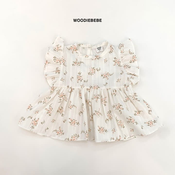 Woodie - Korean Children Fashion - #littlefashionista - Rose Blouse