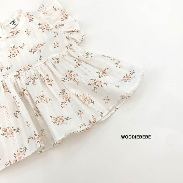 Woodie - Korean Children Fashion - #minifashionista - Rose Blouse - 3