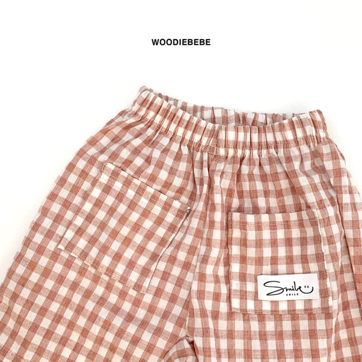 Woodie - Korean Children Fashion - #magicofchildhood - Mone Check Pants - 4