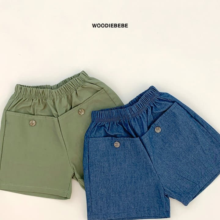 Woodie - Korean Children Fashion - #minifashionista - Button Pants