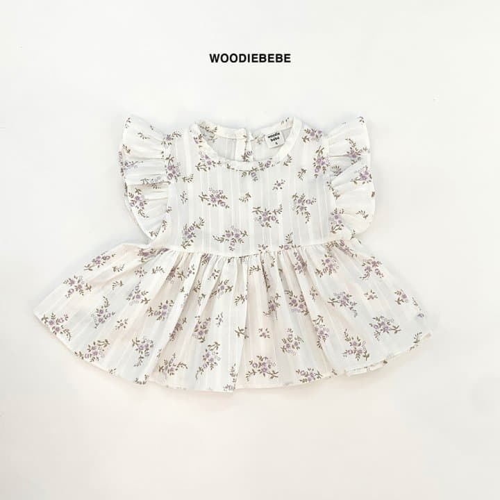Woodie - Korean Children Fashion - #minifashionista - Rose Blouse - 4