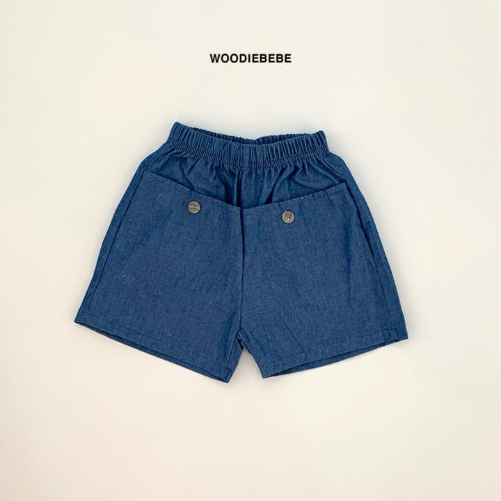 Woodie - Korean Children Fashion - #prettylittlegirls - Button Pants - 2