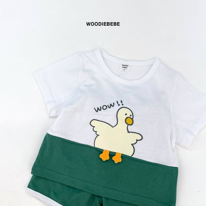Woodie - Korean Children Fashion - #stylishchildhood - Nald TOp Bottom Set - 3