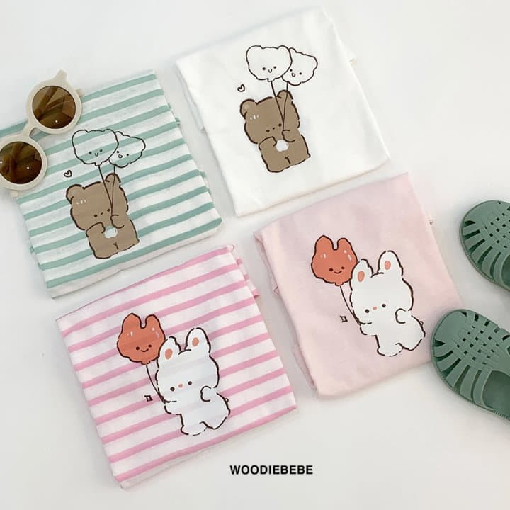 Woodie - Korean Children Fashion - #todddlerfashion - Cotton Candy Tee