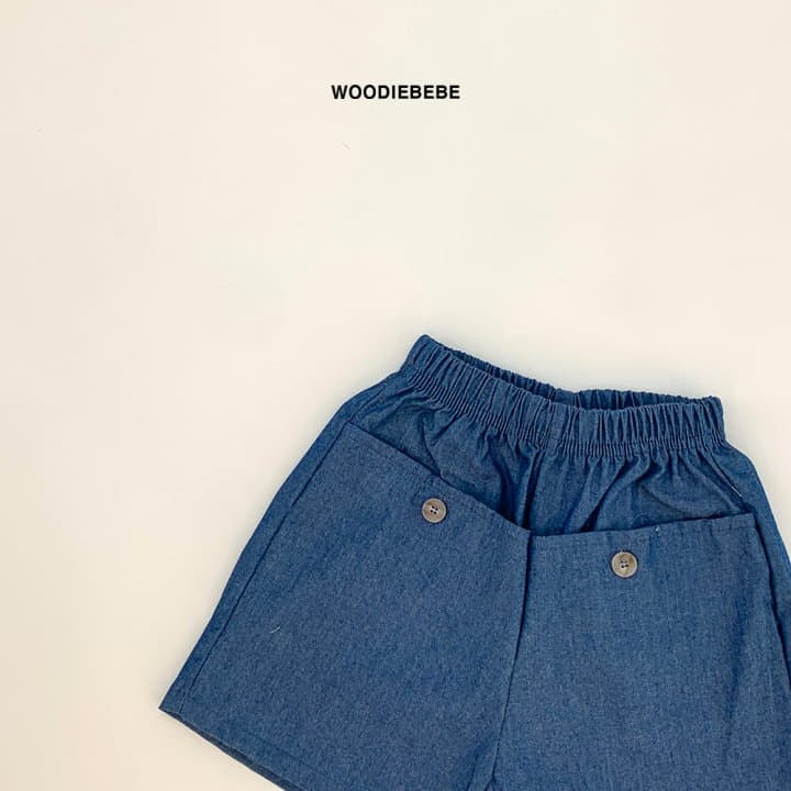Woodie - Korean Children Fashion - #todddlerfashion - Button Pants - 3