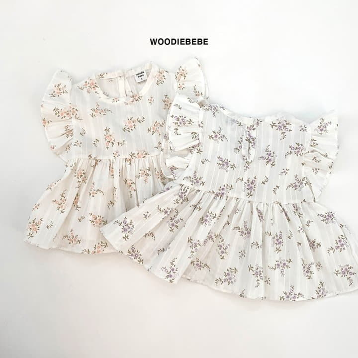 Woodie - Korean Children Fashion - #toddlerclothing - Rose Blouse - 6
