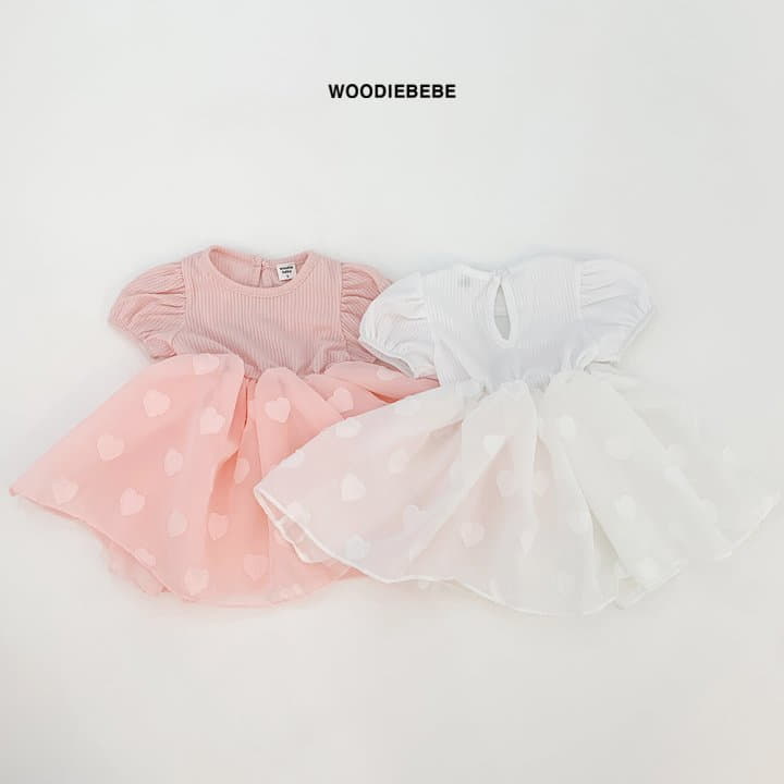 Woodie - Korean Children Fashion - #toddlerclothing - Lovely One-piece