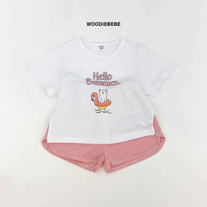 Woodie - Korean Children Fashion - #toddlerclothing - Summer Top Bottom Set