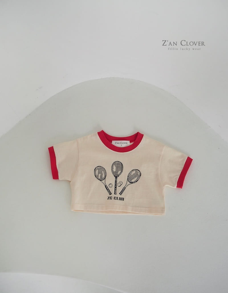 Zan Clover - Korean Children Fashion - #childofig - Tennis Tee - 6