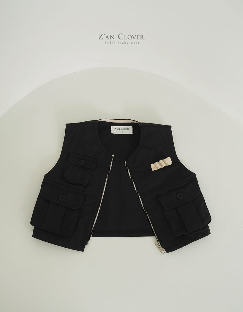 Zan Clover - Korean Children Fashion - #childofig - Cargo Vest - 10