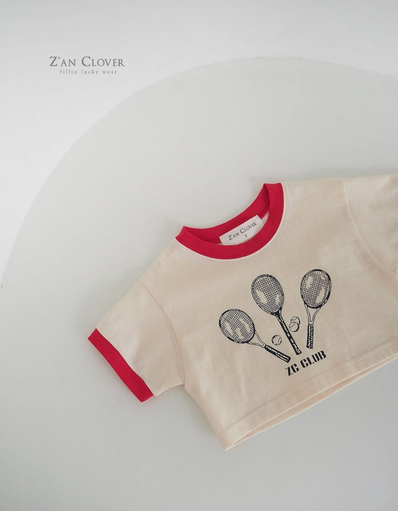 Zan Clover - Korean Children Fashion - #childrensboutique - Tennis Tee - 7