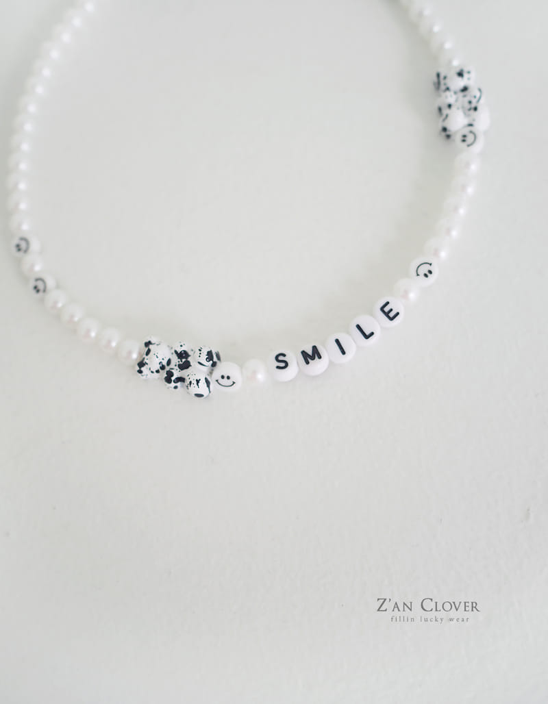 Zan Clover - Korean Children Fashion - #discoveringself - Smile Necklace - 5