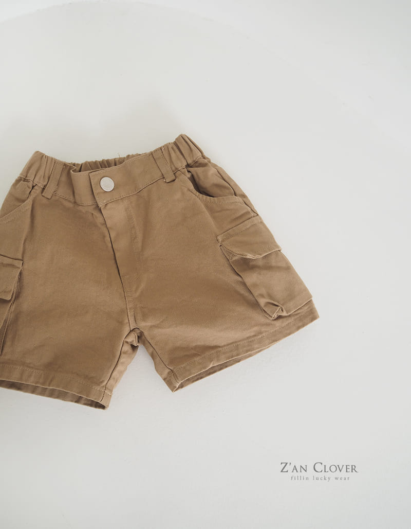 Zan Clover - Korean Children Fashion - #fashionkids - Cargo Shorts - 2