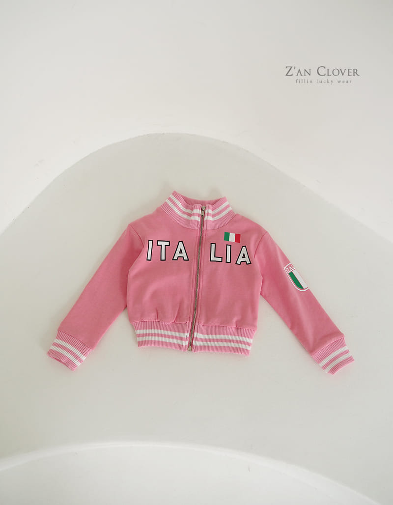 Zan Clover - Korean Children Fashion - #fashionkids - Italia Zip-up