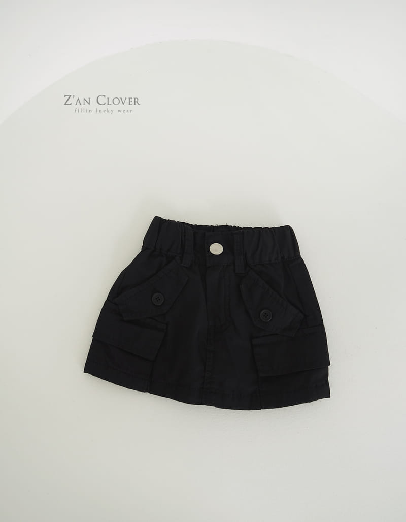 Zan Clover - Korean Children Fashion - #kidsshorts - Cargo Mini Skirt - 8