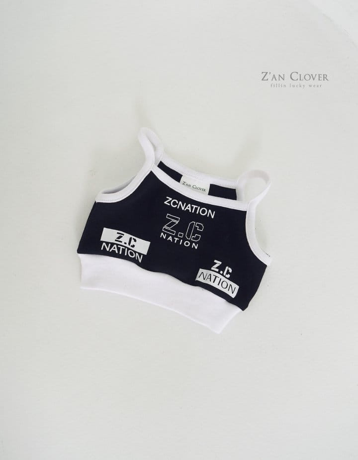 Zan Clover - Korean Children Fashion - #kidsstore - Nation Crop Tee - 5
