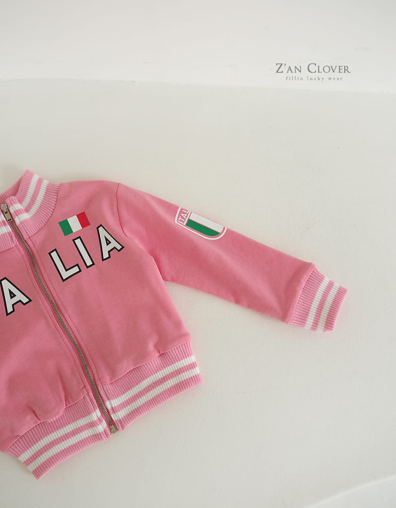 Zan Clover - Korean Children Fashion - #kidsstore - Italia Zip-up - 3