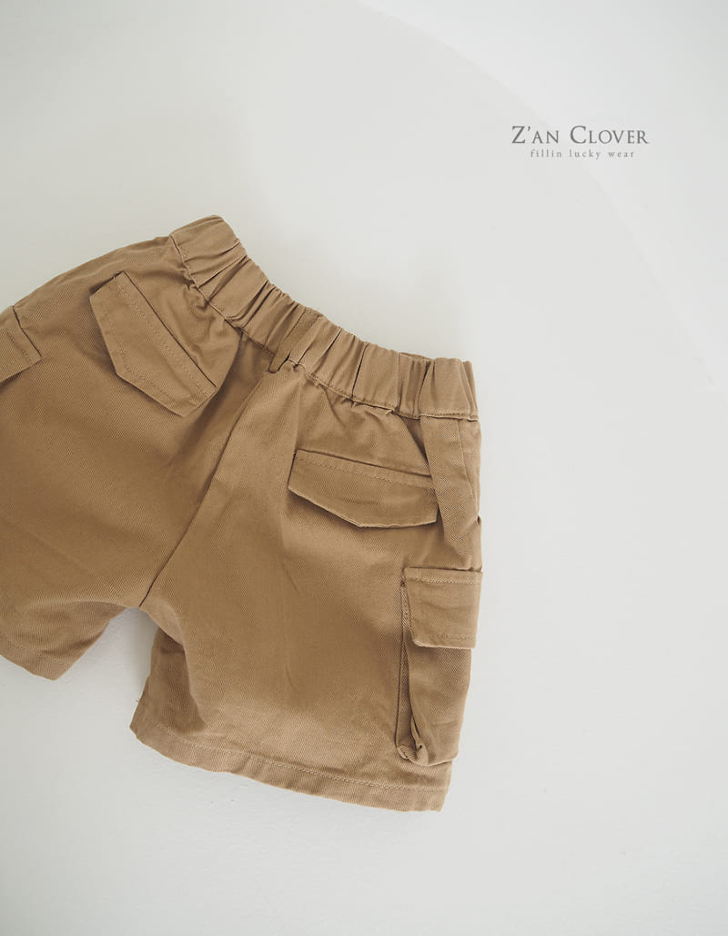 Zan Clover - Korean Children Fashion - #kidzfashiontrend - Cargo Shorts - 5