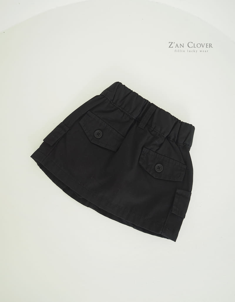 Zan Clover - Korean Children Fashion - #kidzfashiontrend - Cargo Mini Skirt - 10