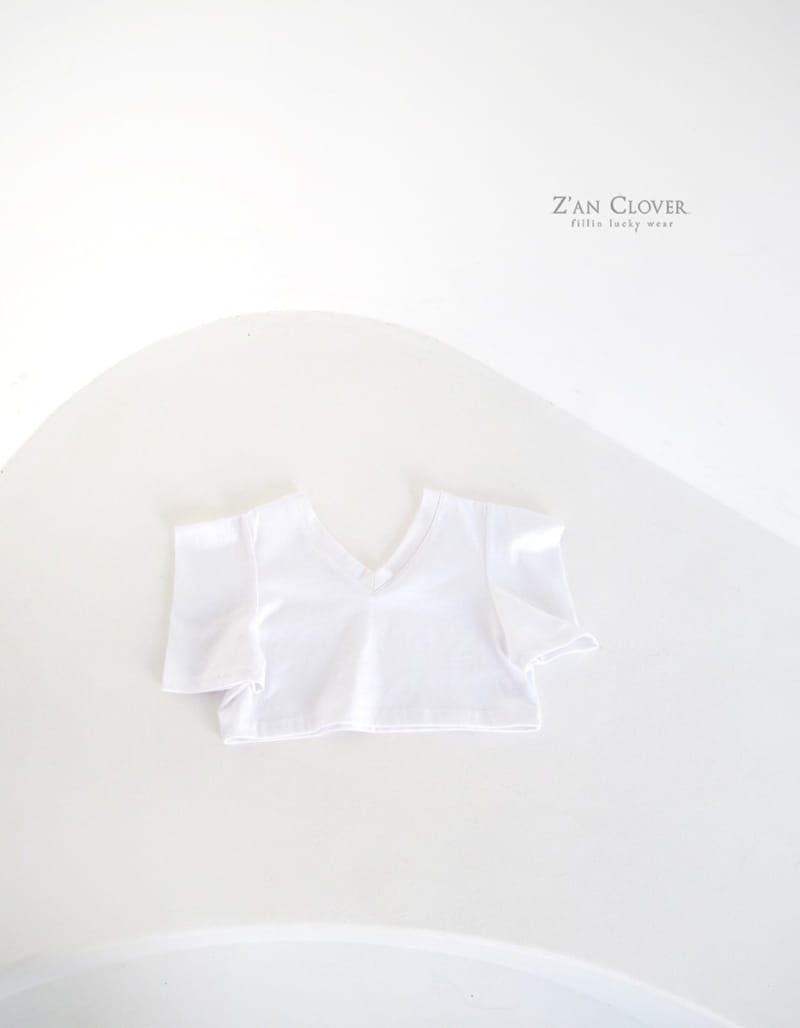 Zan Clover - Korean Children Fashion - #magicofchildhood - V Puff Tee