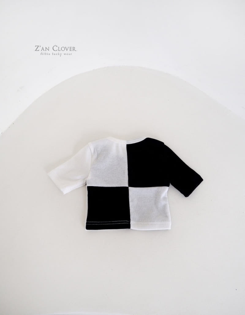 Zan Clover - Korean Children Fashion - #minifashionista - Block Tee - 7