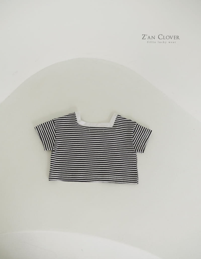 Zan Clover - Korean Children Fashion - #stylishchildhood - Marine Short Tee - 8