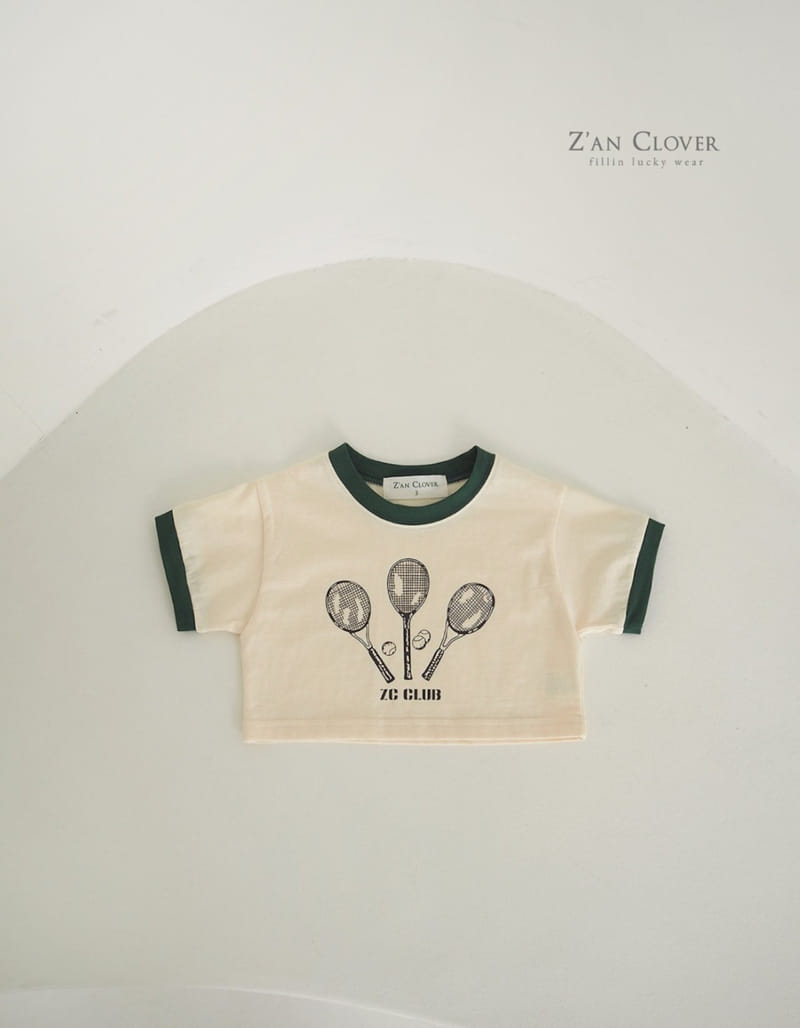 Zan Clover - Korean Children Fashion - #todddlerfashion - Tennis Tee - 3