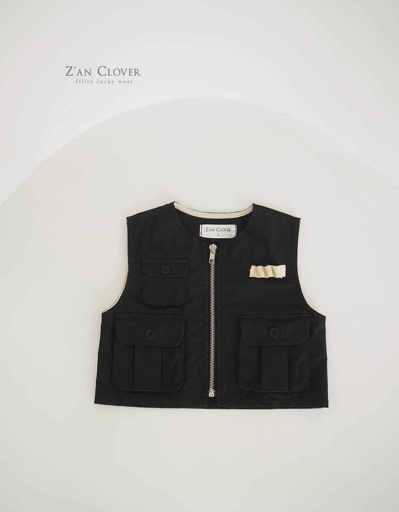 Zan Clover - Korean Children Fashion - #todddlerfashion - Cargo Vest - 7