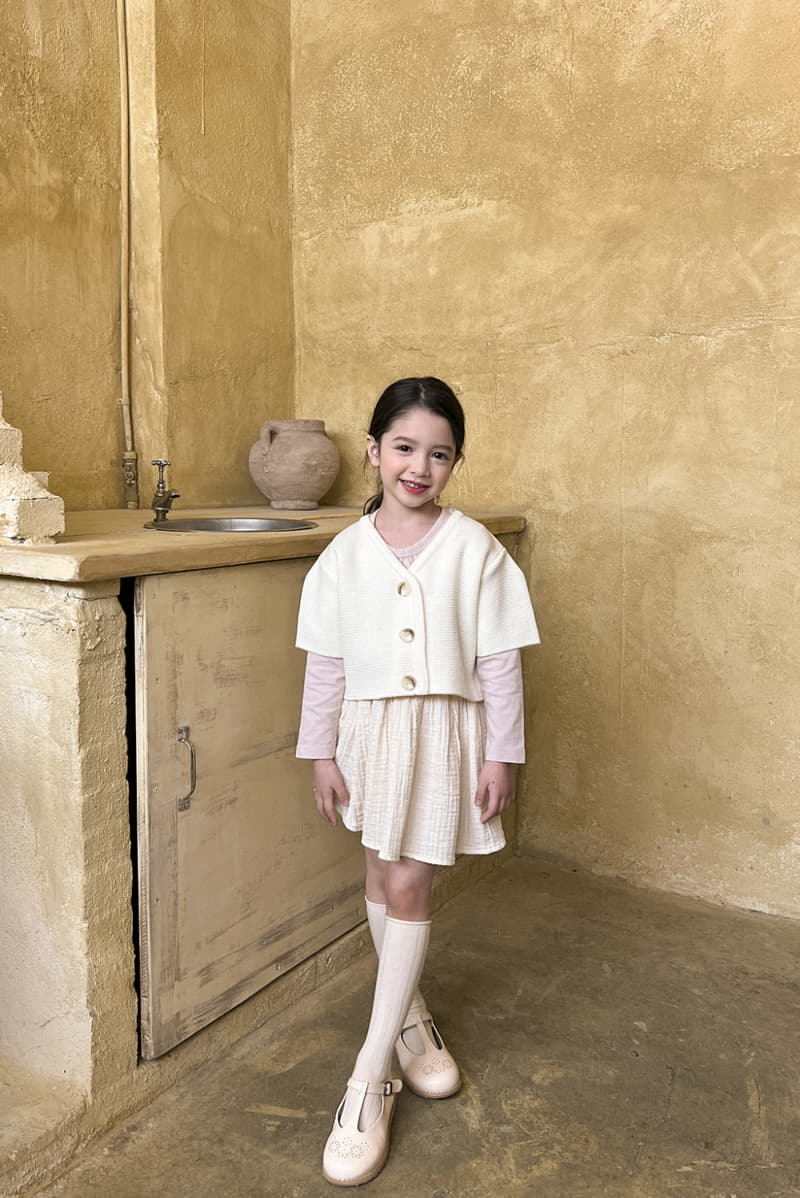 a-Market - Korean Children Fashion - #childofig - Half Knit Tee - 11