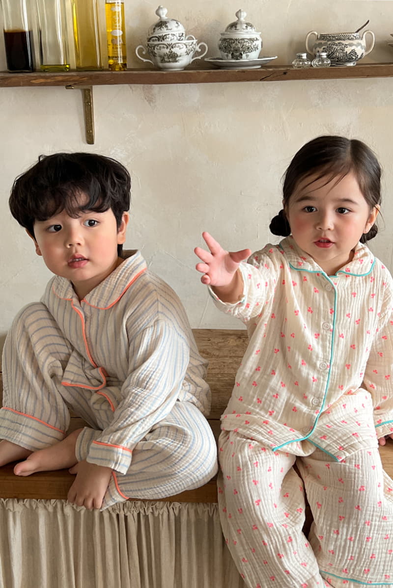a-Market - Korean Children Fashion - #childofig - Cherry Pajama - 7
