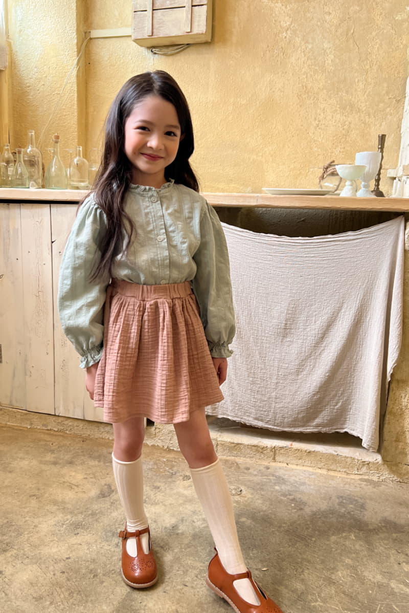 a-Market - Korean Children Fashion - #kidsshorts - Butter Skirt - 8